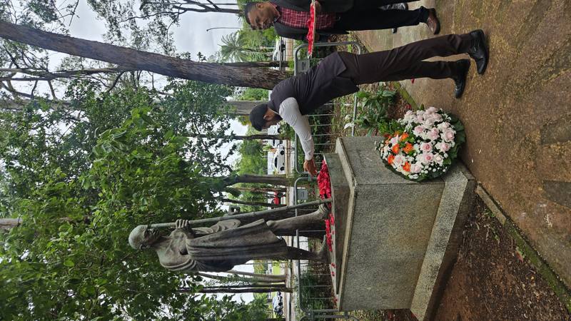 Floral Tribute to Mahatma Gandhi on his death anniversary - 30 January 2026.